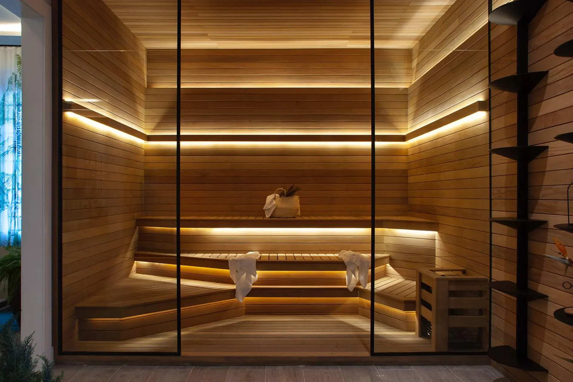 Salas de Banho - Saunas